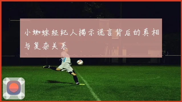 小蜘蛛经纪人揭示谎言背后的真相与复杂关系